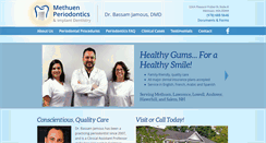 Desktop Screenshot of methuenperio.com