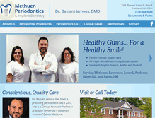 Tablet Screenshot of methuenperio.com